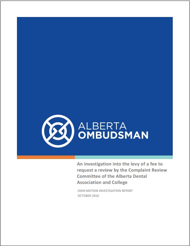 Alberta Ombudsman ADAC Cover